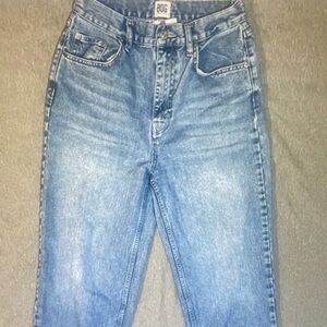 BDG Urban Outfitters High Rise Baggy Jeans Size 29 Light Wash Denim